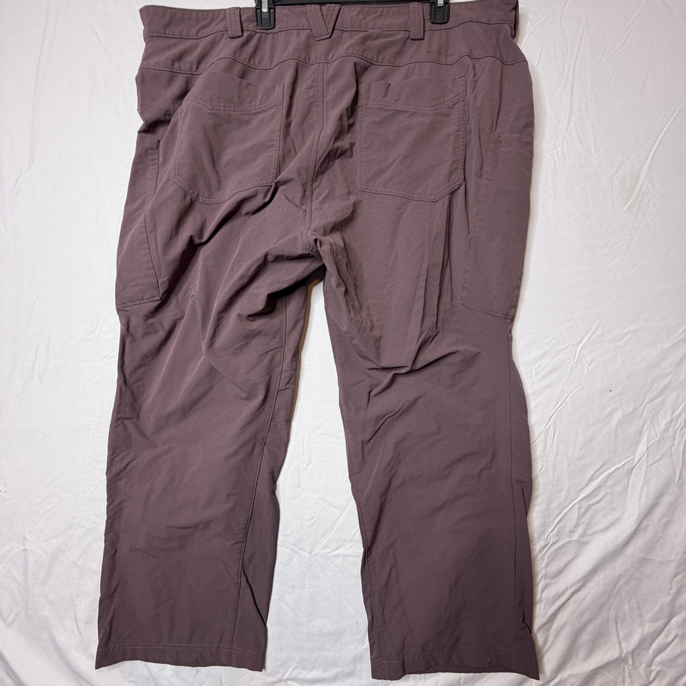 Duluth Trading Co Dry on the Fly Cargo Pants Mauve Purple Womens Plus 22x27 - Picture 5 of 7